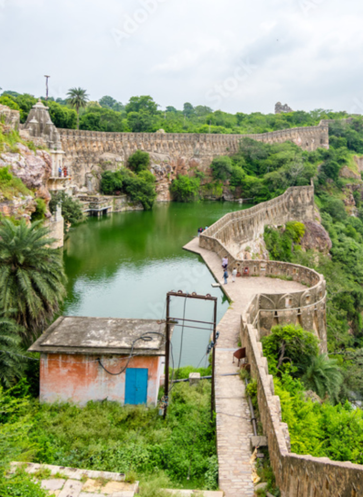 Gaumukh Reservoir In Chittorgarh